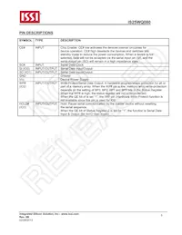 IS25WQ080-JBLE Datasheet Page 3