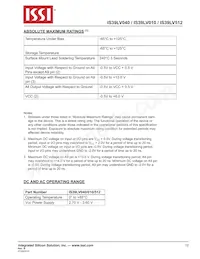IS39LV010-70VCE Datasheet Page 12