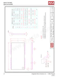 IS41C16105C-50TI Datenblatt Seite 20