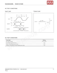 IS42S16160B-6BLI-TR Datenblatt Seite 19