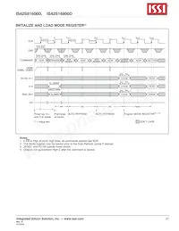 IS42S16800D-75EBLI-TR Datasheet Page 21