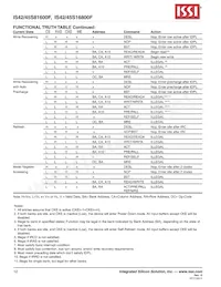 IS42S16800F-7BI Datasheet Page 12