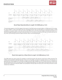 IS42S32160A-75BI-TR Datasheet Page 8