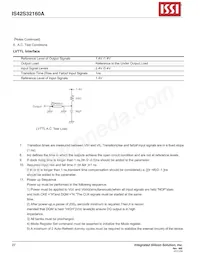 IS42S32160A-75BI-TR Datasheet Page 22