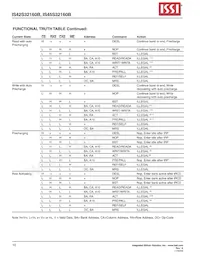 IS42S32160B-75ETLI-TR Datenblatt Seite 10