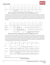 IS42S32160B-7TLI-TR Datasheet Page 12