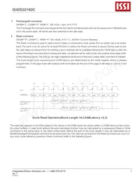 IS42S32160C-6BI-TR Datasheet Page 7