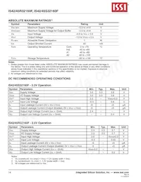 IS42S32160F-75ETLI Datasheet Page 14