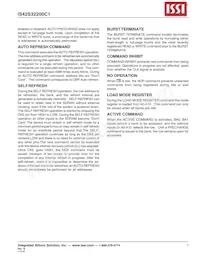 IS42S32200C1-6TLI-TR Datasheet Page 7