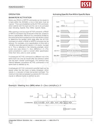 IS42S32200C1-6TLI-TR Datasheet Page 17