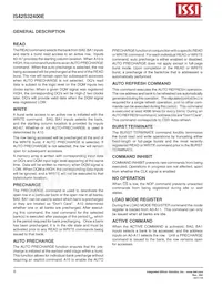IS42S32400E-7TLI-TR Datasheet Page 6
