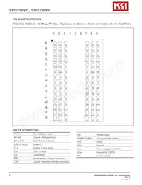 IS42S32800G-7BI Datasheet Page 3
