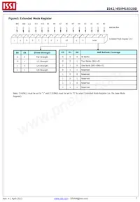 IS42VM16320D-6BLI Datasheet Page 7