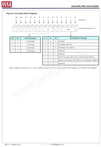 IS42VM16400K-75BLI-TR Datasheet Page 7