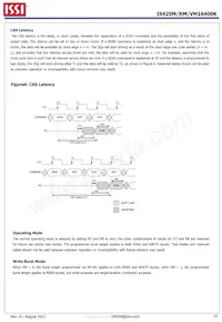 IS42VM16400K-75BLI-TR Datasheet Page 10