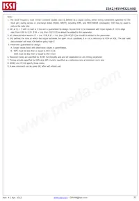 IS42VM32160D-6BLI Datasheet Page 23