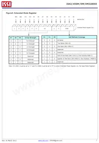 IS42VM32800E-75BLI-TR Datasheet Page 7