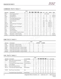 IS42VS16100C1-10TLI-TR Datasheet Page 14