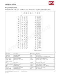 IS43DR16160B-3DBI Datasheet Page 5