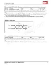 IS43DR16160B-3DBI Datasheet Page 9