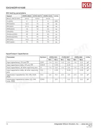 IS43DR16160B-3DBI Datasheet Page 14