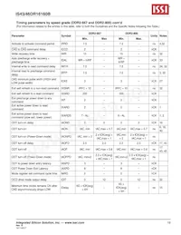 IS43DR16160B-3DBI Datasheet Page 19