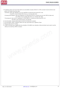 IS43LR16200D-6BLI Datasheet Page 18