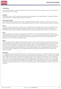 IS43LR16400B-6BLI-TR Datasheet Page 13