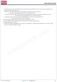 IS43LR16400C-6BLI Datasheet Page 18