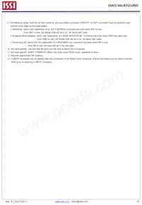 IS43LR32100D-6BLI Datasheet Pagina 18