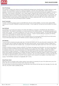 IS43LR32200B-6BLI-TR Datasheet Page 14