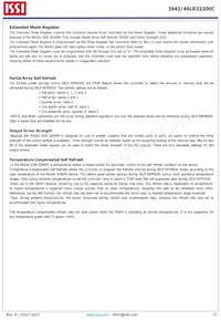 IS43LR32200C-6BLI Datasheet Page 12