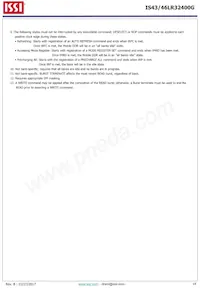 IS43LR32400G-6BLI Datasheet Page 18