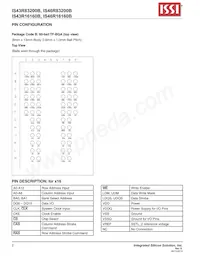 IS43R16160B-6TLI-TR Datasheet Page 2