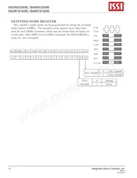 IS43R16160B-6TLI-TR Datasheet Page 16