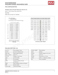 IS43R16320D-6BI Datasheet Page 7