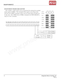 IS43R16800C-5TL Datasheet Pagina 14