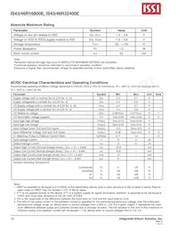 IS43R32400E-4B Datasheet Pagina 18