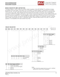 IS43R86400F-5BLI Datasheet Page 13