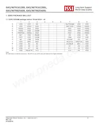 IS43TR16128B-107MBLI Datasheet Page 2