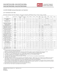 IS43TR16128B-107MBLI Datasheet Page 19