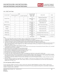 IS43TR16128B-107MBLI Datasheet Page 20