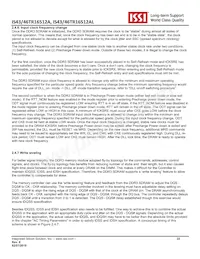 IS43TR16512AL-15HBLI Datasheet Pagina 22