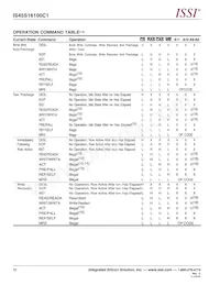 IS45S16100C1-7BLA1-TR Datasheet Page 16