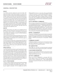 IS45S16800B-7TLA1-TR Datasheet Page 6