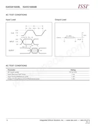 IS45S16800B-7TLA1-TR 데이터 시트 페이지 18