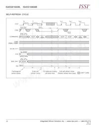 IS45S16800B-7TLA1-TR 데이터 시트 페이지 22