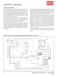 IS45S16800E-7TLA2-TR Datasheet Page 2