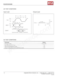 IS45S32400B-6TLA1-TR Datasheet Page 18