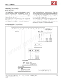IS45S32400B-6TLA1-TR Datenblatt Seite 23